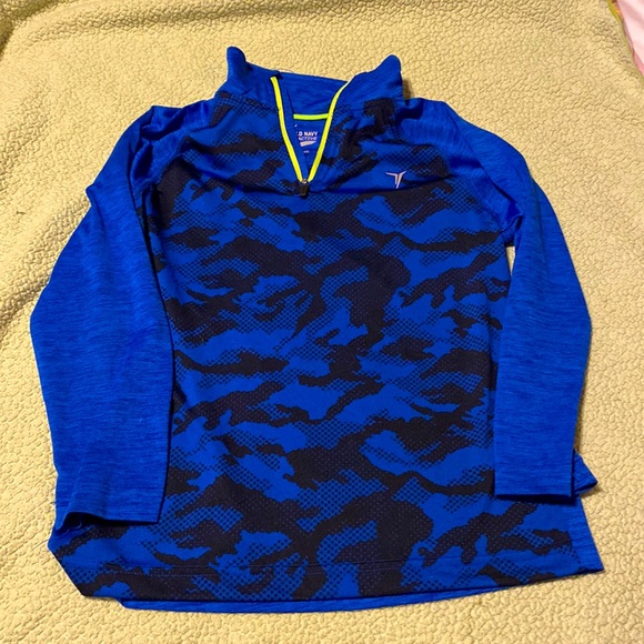 1/4-Zip Performance Top For Boys - Picture 1 of 4